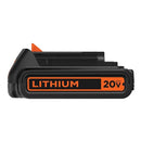 BLACK+DECKER 20V MAX BATTERY, 1.5AH, COMPATIBLE WITH OTHER 20V TOOLS - ORANGE - Like New