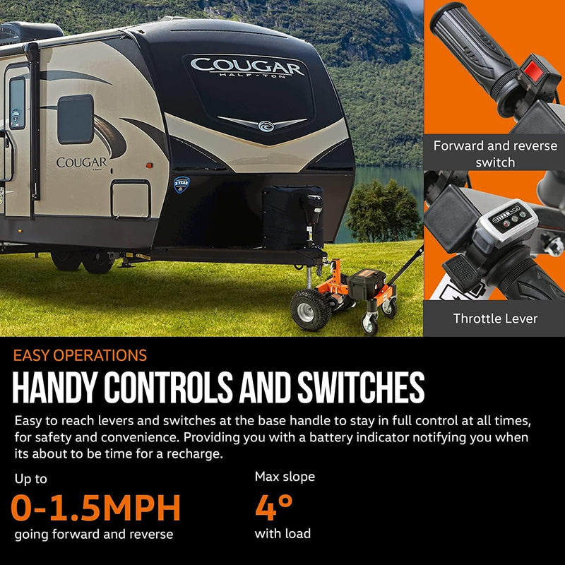 SuperHandy Electric Trailer Dolly 3600 Lbs Max Trailer Weight - - Scratch & Dent