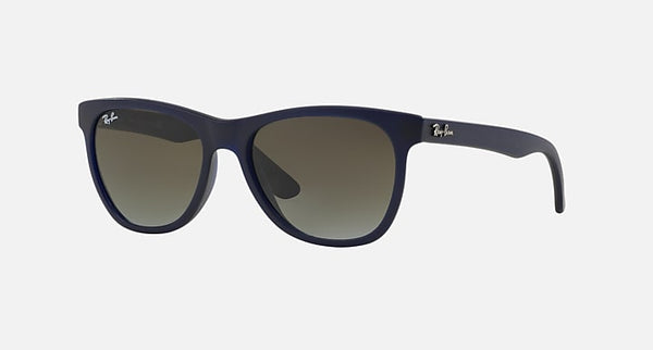 RAY BAN RB4184 895/96 54-17 MATTE BLUE FRAME BLUE GRADIENT GRAY 54MM - BLUE/GRAY - Like New