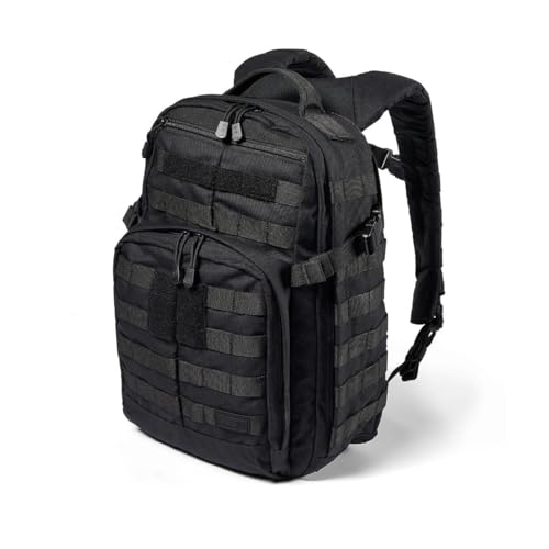 5.11 TACTICAL BACKPACK RUSH 12 2.0 MILITARY 24L 56561ABR - BLACK - Brand New