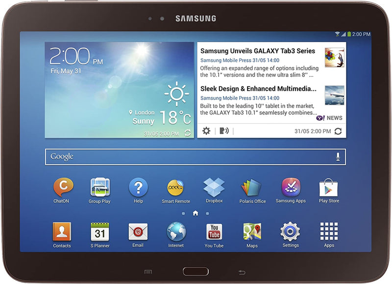 Samsung Galaxy Tab 3 10.1" 16GB WiFi Only - GOLD BROWN Like New