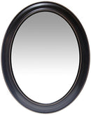 Infinity Instruments Sonore 30" Black Oval Wall Mirror - B07HPC83YC - Brand New