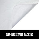 GORILLA GRIP WASHABLE HEAVY ABSORBENCY INCONTINENCE BED PADS 2 PACK WHITE - Like New