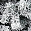 NATIONAL TREE FIRST TRADITIONS ACACIA FLOCKED TREE, MEDIUM, 6 FT - WHITE - Like New