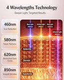 SKB-2418 INDOCTOR XSSNVV RED LIGHT THERAPY FOR FACE 4 MODE CORDLESS LED MASK - Like New
