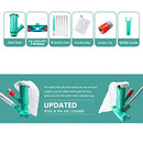 POOLWHALE UPGRADES POOL SPA POND MINI JET VAC VACUUM CLEANER - TEAL/SILVER - Like New