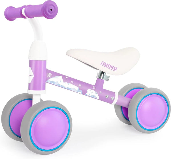 AYEKU BABY BALANCE BIKE FOR 1 YEARS OLD BOYS AND GIRLS - PURPLE - Like New