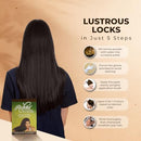 Reshma Beauty Ayurvedic Henna Hair Color Blend, 4572 - Dark Chocolate - Brand New