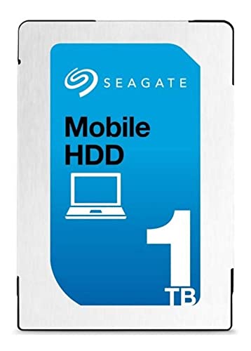 SEAGATE 1TB MOBILE HDD SATA 6GB/S 128MB CACHE 2.5" INTERNAL ST1000LM035 - BLACK - Like New