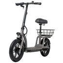 GOTRAX FLEX VOYAGER ELECTRIC SCOOTER 16MI OPERATING RANGE 15.5MPH SPEED - GRAY - Like New