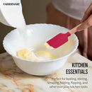 FARBERWARE MINI WOOD BAKING SET, INCLUDES A MINI BASTING BRUSH, SET OF 3 - RED - Brand New