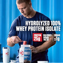 DYMATIZE ISO 100 WHEY PROTEIN POWDER ISOLATE, GOURMET CHOCOLATE, 3 LBS - WHITE - Brand New