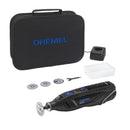 DREMEL RESTORED 12V BRUSHLESS LITHIUM-ION CORDLESS SMART ROTARY TOOL KIT BLACK - Like New