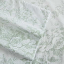LAURA ASHLEY TWIN SIZE SHEET SET FITTED SHEET PILLOW CASE TOILE DELIGHT GREEN - Like New