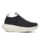 5078 OOFOS OOMY ZEN RECOVERY SHOE WOMEN 8 Chalk Black - Brand New