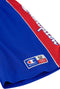 CHAMPION UNISEX CHILDREN'S LEGACY RETRO SPORT B-SOFT SHORTS - ELECTRIC BLUE/RED - Brand New