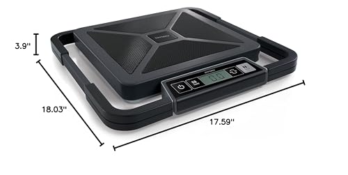 DYMO S100 DIGITAL USB SHIPPING SCALE, 100-POUND CAPACITY PEL1776111-NEW - BLACK - Brand New