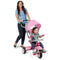 RADIO FLYER TODDLER TRICYCLE BIKE STROLLER ADJUSTABLE SEAT - PINK - Brand New