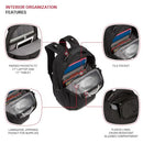 SWISSGEAR ENDURE SCANSMART 17" LAPTOP BACKPACK WGARMAN21 - BLACK NOIR - Like New