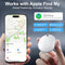 CRDMTK AIR TAGS 4 PACK, PET TRACKERS, APPLE FIND MY - WHITE - Like New