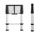 Cosco 8.5 Ft SmartClose Aluminum Telescoping Ladder B09RT81NTG - Gray - Brand New