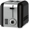 CUISINART CPT-320 2-Slice Compact Stainless Steel Toaster - BLACK Like New