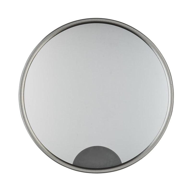 CONAIR LIGHTED SUCTION CUP MIRROR, 15X MAGNIFICATION, 1 COUNT, 41658N - GRAY - Brand New