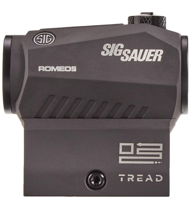 Sig Sauer ROMEO5 TREAD Red Dot Sight 1x20mm 2 MOA Black - Scratch & Dent