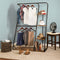 HONEY-CAN-DO FREESTANDING DOUBLE-ROD OPEN-CLOSET CLOTHES STORAGE WARDROBE - Like New