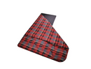 DUVALAY EXTRA-LARGE LUMBERJACK PATTERN MEMORY FOAM SLEEPING BAG DUVET - RED - Brand New