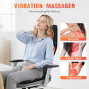 KNONNETD BACK MASSAGER, HEAT, LUMBAR TRACTION, 8, FE-8308 - BLACK - Like New