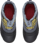 NORTH FACE TEEN ALPENGLOW V WATERPROOF BOOT 13 LITTLE KID VANADIS-GRAY/MELD-GRAY - Like New