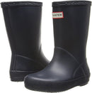 KFT5003RMA Hunter Kids First Classic Rain Boot Navy Youth 5 Boys, 6 Girls - Like New
