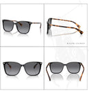RALPH LAUREN SQUARE SUNGLASSES FOR WOMEN - SHINY - Scratch & Dent