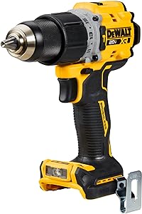 DEWALT 20V MAX Hammer Drill 1/2" Cordless Brushless Compact Tool Only - Yellow - Like New