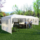 COSTWAY 10'X30' PARTY WEDDING PATIO TENT CANOPY HEAVY DUTY GAZEBO - WHITE - Like New