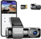 AZDOME M301 2K Dash Cam Front and Rear Built in WiFi Dual Dashcams - Black Like New