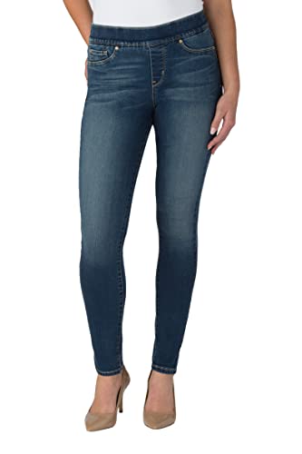 Levi Strauss Signature Women's Totally Shaping Pull-On Skinny Jeans 6 Medium - Brand New