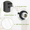 Set of 2 Wall Sconces for Bathroom, Modern Vanity Light Fixtures, Matte Black - Brand New