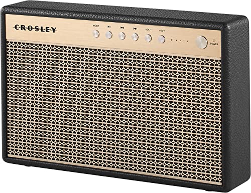 CROSLEY MONTERO PORTABLE RECHARGEABLE BLUETOOTH SPEAKER CR3112A-BK - BLACK - Like New