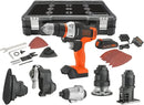 BLACK+DECKER 20V MAX MATRIX Drill, Power Tool Combo Kit, 6-Tool Set - Black - Like New