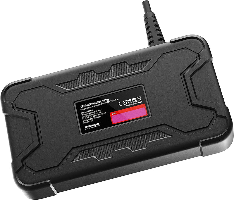 THINKCAR ThinkCheck M70 5" OBD2 Diagnostic Scan Tool TKM70 - Black Like New