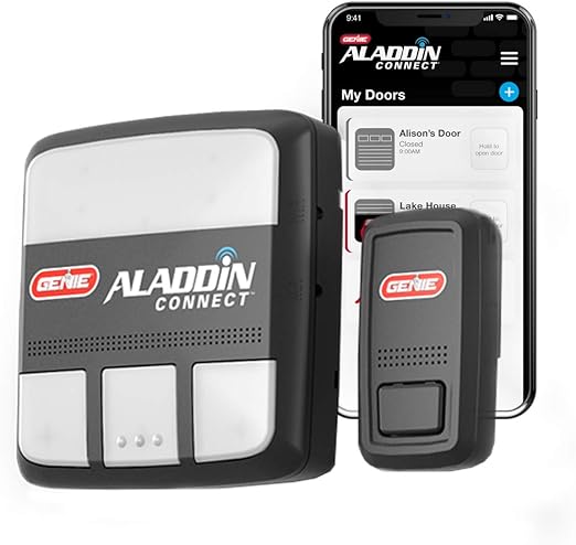 Genie Smart Garage Door Opener Controller Aladdin Connect Kit ALDCM - BLACK - Like New