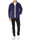 AMAZON ESSENTIALS MEN'S LONG-SLEEVE POLAR FLEECE SHIRT JACKET NAVY SIZE:M - Brand New