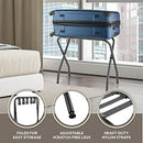 Bartnelli 2-Pack Folding Luggage Rack Collapsible Metal Suitcase Stands - Like New