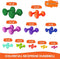 GYMENIST Pair Dumbbells Set of 2 Soft Non Slip Grip Dumbbells - Green - Like New