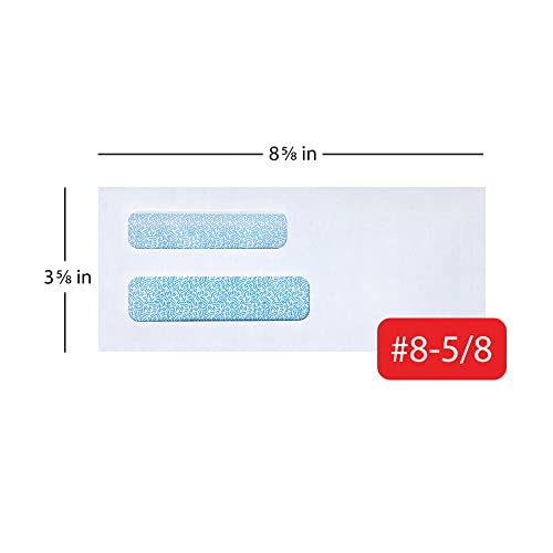 OFFICE DEPOT DOUBLE-WINDOW ENVELOPES