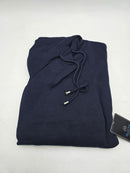 BLUE ICE PREMIUM CLOTHING BURGUNDY PULLOVER HOODIE - SIZE: MEN XL - NAVY - Brand New