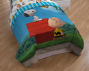 Peanuts Charlie Brown Sunny Day Twin Comforter Reversible B015OWGT4Y - Brand New