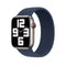 APPLE WATCH BRAIDED SOLO LOOP 41MM SIZE 7 - ABYSS BLUE - Brand New